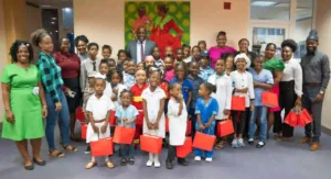 PM Skerrit with students to commemorate Career Week 