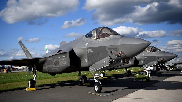 Bulgaria receives 4 F-35 warplanes from Netherlands