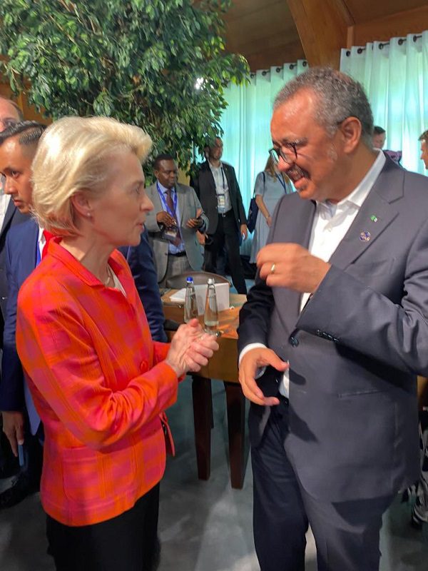 WHO chief Dr Tedros commends efforts of EU in tackling COVID