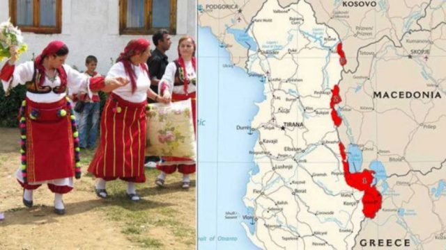 The Bulgarian-Macedonian dispute is also continued overseas, to Albania. Another rumour arises over the possible separation of two regions in Albania - Golo Bardo (Gollobordë) and Gora, into separate cities