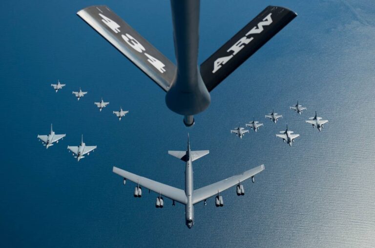 From today, NATO begins the nuclear military exercises named Steadfast noon as tensions continue to rise about Russia's nuclear attack on Ukraine and NATO allies. 14 NATO members participate in this exercise, along with 60 aircraft, which will last thirteen days and take place in the airspace over Belgium, the North Sea and Britain