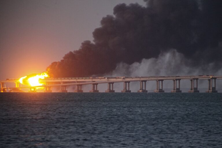 According to the Russian investigation, the truck that blew up the Crimean bridge was seen in Burgas, from where it got boarded a ferry. The investigators also claim that the truck reached Batumi in Georgia, which was then seen in Armenia. From there, he goes again to Georgia, followed by North Ossetia, from where he crossed into Russia