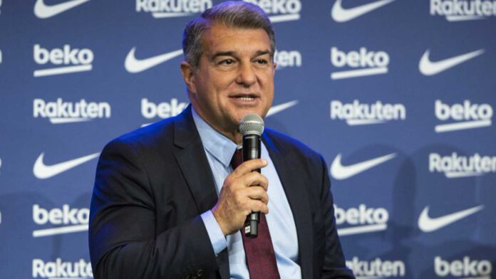 Barcelona president Joan Laporta called on fans to maintain their confidence in the team ahead of the Clasico match against Real Madrid on Sunday, as Barcelona seeks to restore its balance after the Inter Milan match in the Champions League