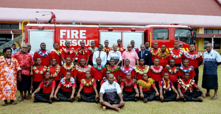 A total of 32 Namoli youth received Certification in Community Fire and Emergency Response Training conducted by the National Fire Authority through the Ministry of Youth and Sports programme today (8/10/22)