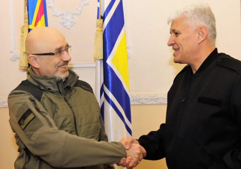 Dimitar Stoyanov, the minister of defence for Bulgaria, visited Kyiv and met with Oleksii Reznikov, the former defence minister of Ukraine. He expressed gratitude to Bulgaria for donating $500 million in humanitarian relief