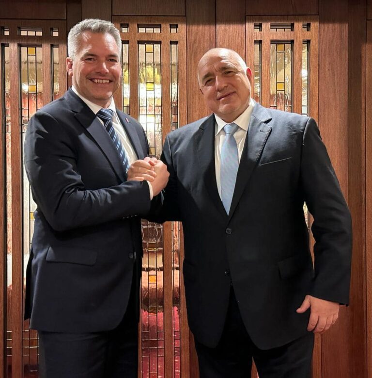 Former Prime Minister and GERB's leader Boyko Borisov reported that Migration is not a national but a common European problem. The increased migration pressure to Europe needs Bulgaria to resist together for common borders