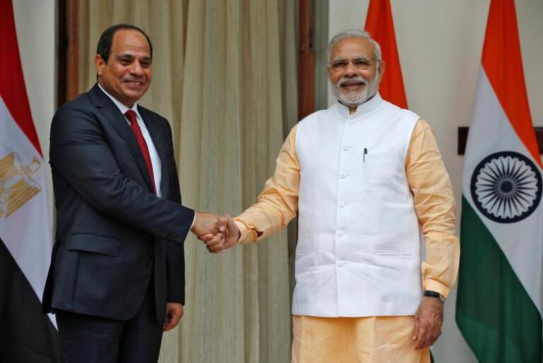 According to PM Modi, President El-visit Sisi's to India was "historic." He also mentioned how happy everyone was that President Sisi would be the chief guest at the Republic Day celebration. He arrived in the country today evening and received a  warm welcome in India
