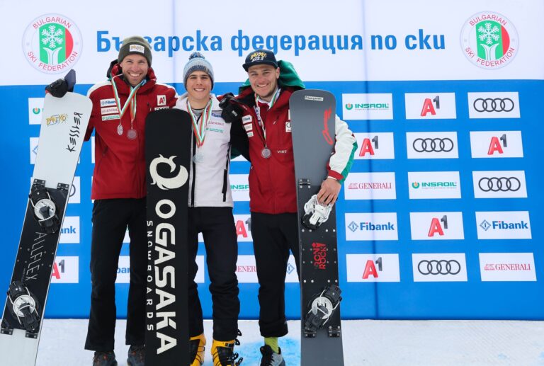 Bansko 2023 World Youth Champion Tervel Zamfirov (SK Julen) won the first title in the men's State Championship today. On track No. 8 in Bansko, he beat the flu and temperature competitor Radoslav Yankov (Amer Sports), who yesterday, on the same course, won his 15th state title