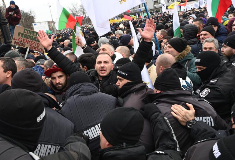 Another protest was seen in the capital Sofia against NATO. Since the beginning of Russia Ukraine conflict, numerous protests have been observed opposing the government’s decision to provide weaponry aid to Ukraine