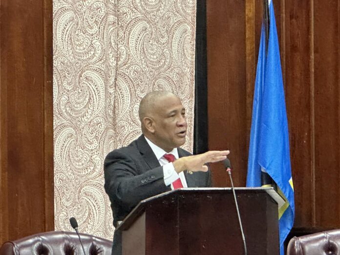 Castries, Saint Lucia: Ernest Hilaire, Deputy Prime Minister of Saint Lucia and representative of Castries south, appreciated every constituents for giving him an opportunity to represent them and supporting him throughout the journey