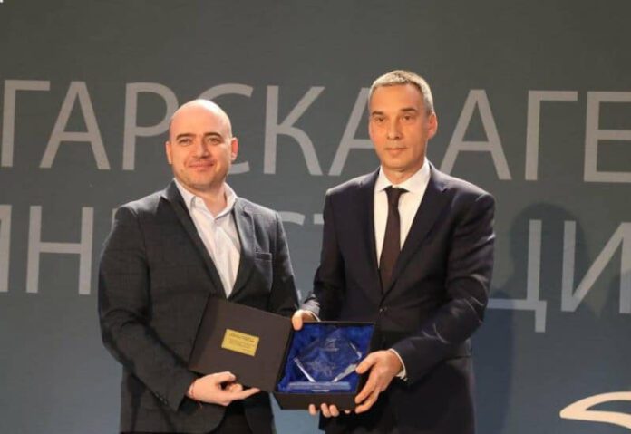 Ilin Dimitrov, Tourism Minister of Bulgaria, remarked that he presented one of the awards at yesterday's Investor of the Year ceremony