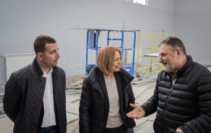 Yordanka Favdakova, Mayor of Sofia, reported that, after building a new school building at 28 Aleko Konstantinov University last year, the Municipality of Sofia is now working to modernize the old school building completely