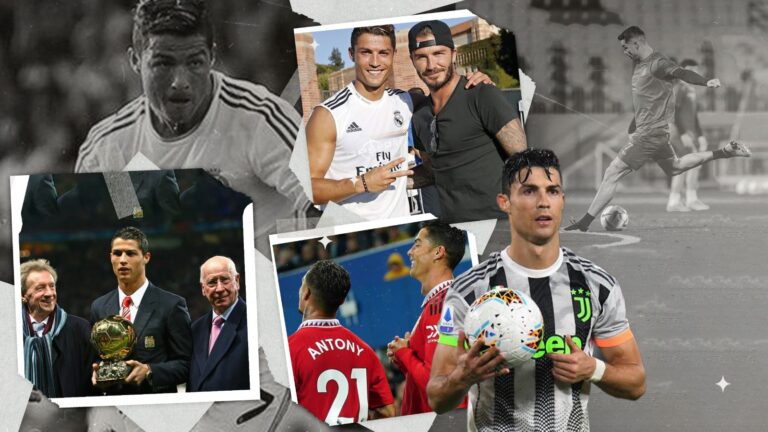 Cristiano Ronaldo, one of the most iconic football players in football history, who have scored the highest number of goals, 834 and still counting. The Portuguese have been playing for almost two decades for country and club and have achieved numerous records practically impossible to break