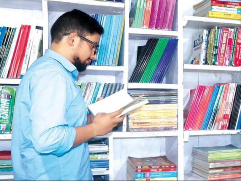 Mubashir has set an example for others with his unselfish project, "Let's Talk Library," illustrating the value of adopting humane policies to improve society
