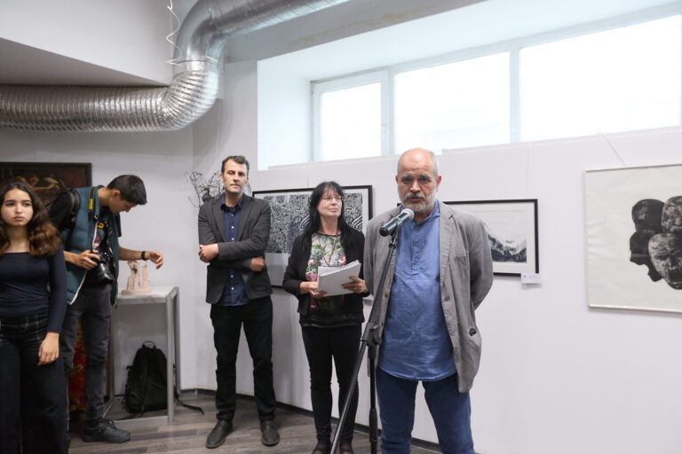 Yesterday evening, an exhibition was opened at the National Palace of Culture Art Gallery, where 361 talented young people from 14 art schools from all over the country, from grades 8III to XI, participated in their works