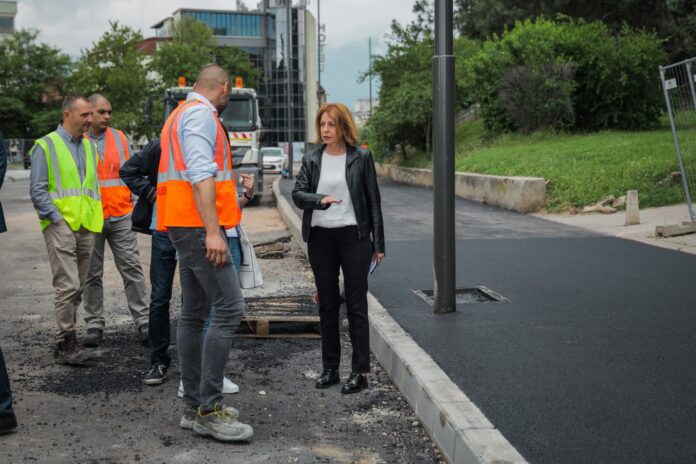 Sofia, Bulgaria: Yordanka Fandakova, mayor of Sofia, informed through her social media account that the major repair of the street Nikolay Copernicus will be completed by the end of June