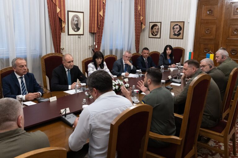 Sofia, Bulgaria: President Rumen Radev met Ukrainian President Volodymyr Zelenskyy during his visit to Bulgaria. During the meeting, the Ukrainian president clashed with his Bulgarian counterpart and was seen losing control over Bulgaria's decision not to arm Kyiv