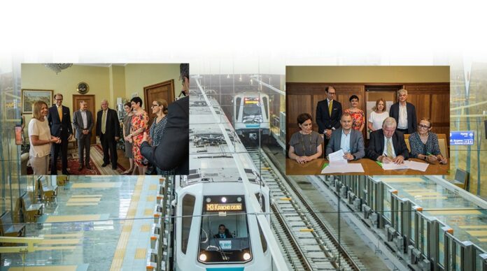 Sofia, Bulgaria: Yordanka Fandakova, mayor of Sofia, informed through its social media account that the production of eight new trains that will serve the third metro line will be manufactured and delivered by Siemens