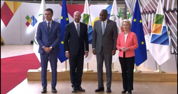 Brussels, Belgium: Roosevelt Skerrit, Prime Minister of the Commonwealth of Dominica, yesterday visited Brussels yesterday, where he met Charles Michel, President of the European Council; Pedro Sanchez, President of the Council of the European Union; and Ursula von der Leyen, President of the European Commission, during the beginning of the EU-CELAC Summit