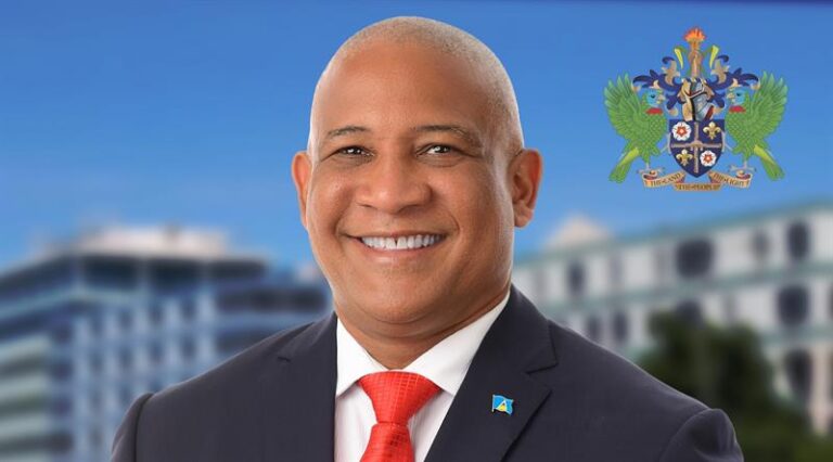Castries, Saint Lucia: Ernest Hilaire, Deputy Prime Minister of Saint Lucia, shared the notes given by Ave Maria School to the parents ahead of the beginning of new academic year