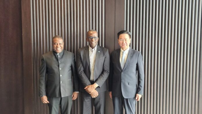 Castries, Saint Lucia: Philip J. Pierre, Prime Minister of Saint Lucia, informed through his social media account that yesterday he met with H.E. Joseph Wu, the Foreign Minister of Taiwan, to discuss crucial elements in strengthening the bilateral ties between both countries