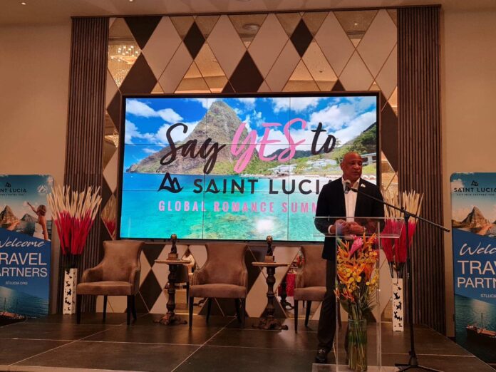 Castries, Saint Lucia: Ernest Hilaire, Deputy Prime Minister and Tourism Minister of Saint Lucia, announced that Saint Lucia Tourism Authority is once again hosting its Second Annual Global Romance Summit from October 5-9