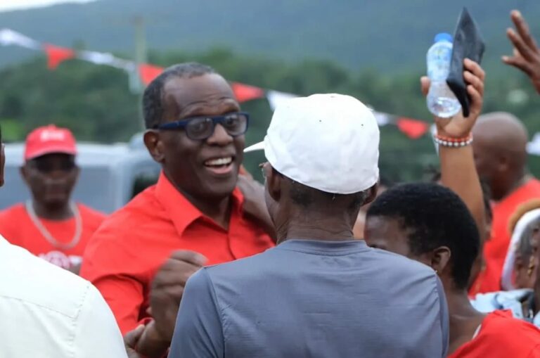 Prime Minister Philip J Pierre supported the project of paying $600 to pensioners along with their monthly pensions. (Credits: Philip J. Pierre, Facebook)
