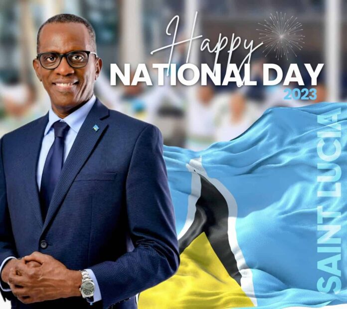 PM Philip J Pierre hosted Saint Lucia's National Day. (Credits: Philip J. Pierre, Facebook)