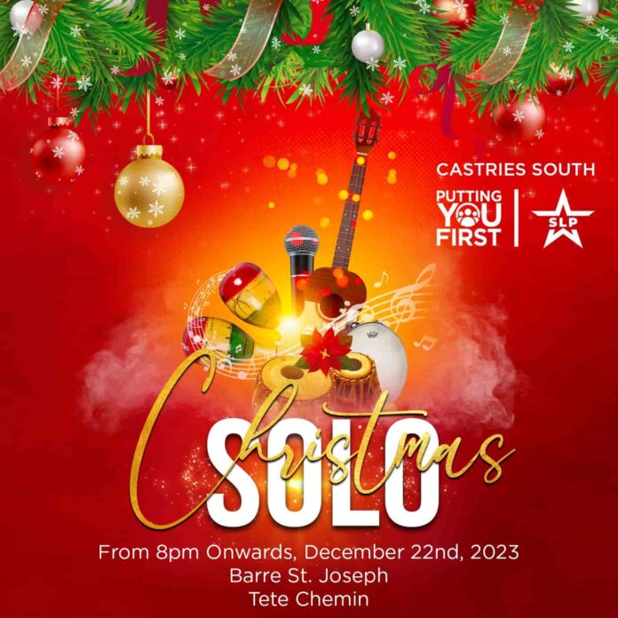 Christmas Solo is going to be held on Saturday to cap off the Christmas festivities. (Credits: Ernest Hilaire, Facebook)