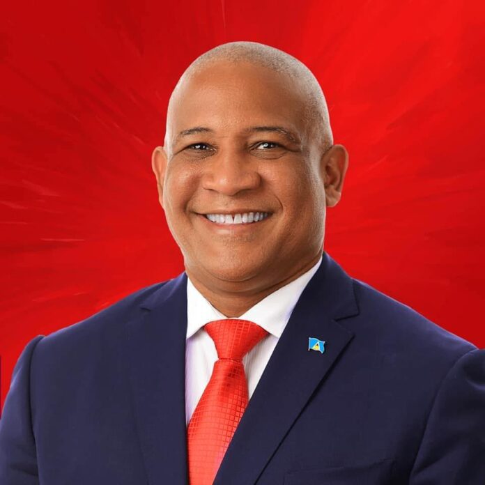 In picture: Minister Ernest Hilaire, the Deputy Prime Minister of Saint Lucia. (Credits: Ernest Hilaire, Facebook)
