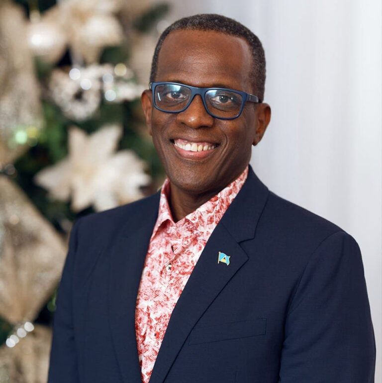 In picture: Prime Minister of Saint Lucia, Philip J Pierre. (Credits: Philip J Pierre, Facebook)