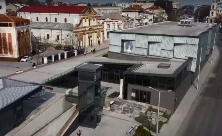 The complex of early Christian basilicas and ancient buildings showcasing the mosaic heritage of Ancient Philippopolis