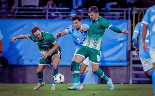 The Swedes attempted to respond through physical play and aerial pressure, but Ludogorets remained disciplined