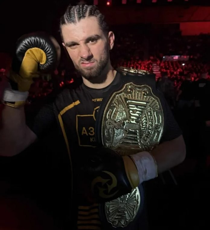 Martin Koprivlenski celebrates in the ring after delivering a decisive fourth-round knockout to win his first MAX FIGHT title Martin Koprivlenski celebrates in the ring after delivering a decisive fourth-round knockout to win his first MAX FIGHT title